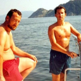 El narcotradficante Marcial Dorado con el candidato del PP a la presidencia del Gobierno, Alberto Núñez Feijóo.