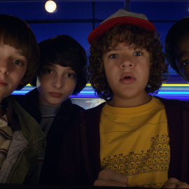 La pandilla de 'Stranger Things', casi al completo.