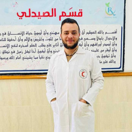 Mohammed N Imad, uno de los supervivientes del genocidio de Israel en la Franja de Gaza.