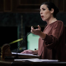 La diputada de Vox Rocío de Meer durante una sesión plenaria en el Congreso, a 7 de febrero de 2023.- EP