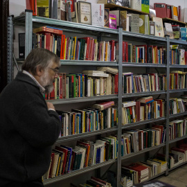 Interior de la Librería 'Sin Tarima', en Madrid.- JAIRO VARGAS
