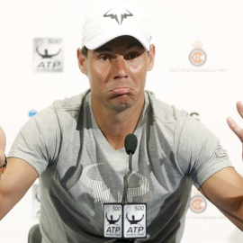 El número uno del mundo, el español Rafael Nadal.- EFE