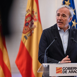 El presidente del Gobierno de Aragón, Jorge Azcón.