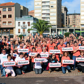 Presentación de las consultas soberanistas vascas del 5N./Público