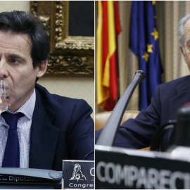 López Madrid y Villar Mir en el Congreso/EFE
