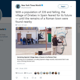 The New York Times se hace eco de la despoblación rural de España