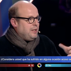 Salvador Sostres durante el programa de Carlos Herrera en TVE '¿Cómo lo ves?'