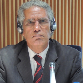 El ministro de Exteriores saharaui, Mohamed Salem Uld Salek.
