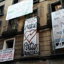 Con la nueva ley, se endurecerán las medidas contra el colectivo okupa. En la imagen en Patio Maravillas, símbolo de este movimiento, poco antes de ser desalojado. EP