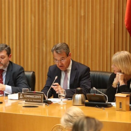 El secretario de Estado de Defensa, Agustín Conde, en el Congreso. MINISTERIO DE DEFENSA