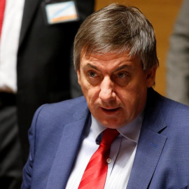 El viceprimer ministro y encargado de la cantera del Interior, Jan Jambon. // EFE/ Julien Warnand