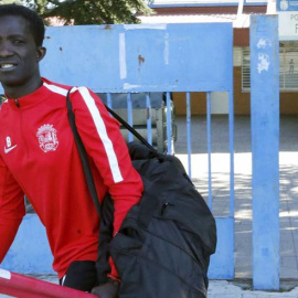 Baba Sule, de campeón del mundo a ahora utillero en el Fuenlabrada