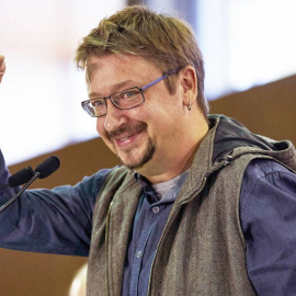 El cabeza de lista de Catalunya en Comu-Podem, Xavier Domènech./ EFE