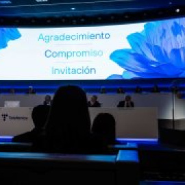 Los accionistas de Telefónica apoyan la continuidad de Álvarez Pallete como presidente