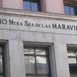 Fachada del colegio Nuestra Señora de las Maravillas (web del centro).