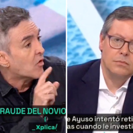 Ramoncín y Alfonso Serrano debaten sobre el caso de la pareja de Ayuso.-