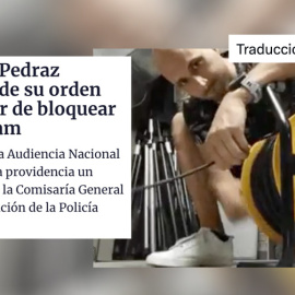 Reacciones a la decisión de Pedraz sobre Telegram.