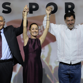 Claudia Sheinbaum tras ser designanada como candidata presidencial del 2024, en Ciudad de México, a 6 de septiembre de 2023.