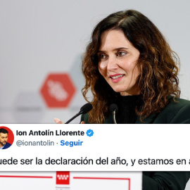 La presidenta de la Comunidad de Madrid, Isabel Díaz Ayuso.- Rodrigo Jimenez (EFE)