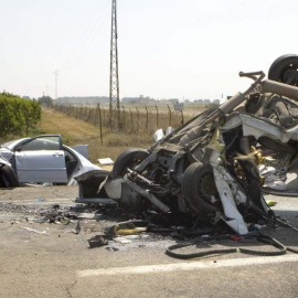 Accidente mortal en Los Palacios, Sevilla. / EFE