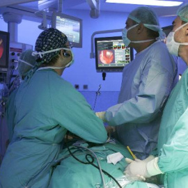 En la imagen del pasado año, el servicio de Cirugía del Hospital Provincial de Castellón.