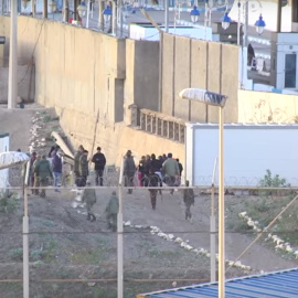 Imágenes del paso fronterizo entre Ceuta y Marruecos.- FARO DE CEUTA