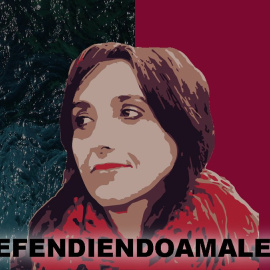 Cartel difundido por activistas y organizaciones con el lema 'Defiendo a Maleno'