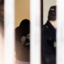 José Enrique Abuín, El Chicle, en el juzgado de Ribeira. / ÓSCAR CORRAL (EFE)