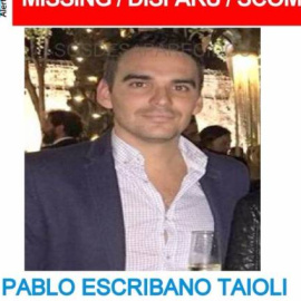 Pablo Escribano Taioli, de 29 años, estaba desaparecido desde el pasado 1 de mayo.
