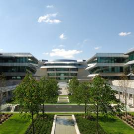 Campus financiero del Banco Santander en la localidad madrileña de Boadilla del Monte