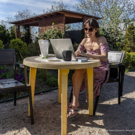 10/09/2023 - La cooperant Emma Igual, en una imatge difosa per la seva ONG, Road to Relief.