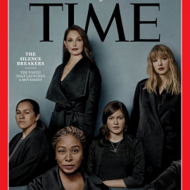 Portada de la revista 'Time', que ha elegido al movimiento contra el acoso sexual #MeToo como "personaje del año". REUTERS