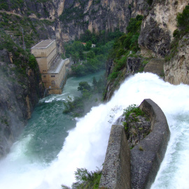 Central hidraúlica de Camarasa, en Lleida, de Endesa.