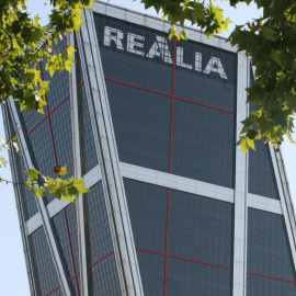 Sede de la inmobiliaria Realia en una de las Torres Kio, de Madrid. E.P.