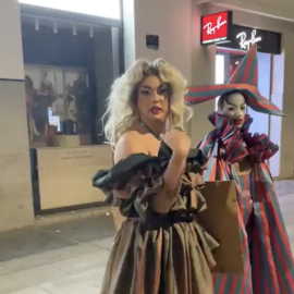 Captura del vídeo subido a X (antiguo Twitter) por @LaCaneli_