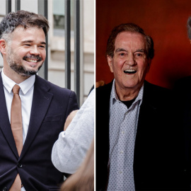 Fotos de archivo de Gabriel Rufián y del Dúo Dinámico.- EUROPA PRESS