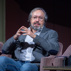 El exportavoz de Ciudadanos Juan Carlos Girauta durante un acto en el Ateneo de Madrid, a 19 de enero de 2024.