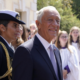 El presidente de Portugal, Marcelo Rebelo de Sousa, en una visita a Londres, a 15 de junio de 2023.
