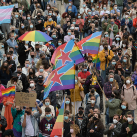 Concentración contra agresiones LGTBfóbicas