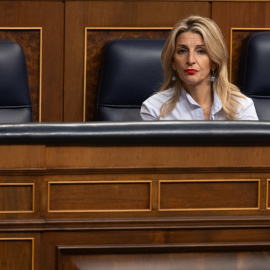 5/12/23 Yolanda Díaz, este martes en el Congreso.