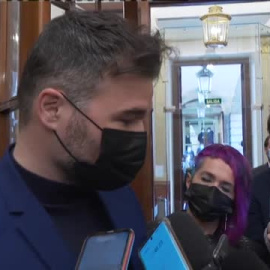 Rufián: "Si no se mueven, nosotros no nos podemos mover. Alguien se ha pasado de frenada"