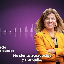 Bibiana Aído, sobre los ataques a su persona como ministra: "A pesar de los insultos, mereció la pena por lo mucho que ganamos las mujeres"