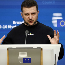 Zelenski en Bruselas