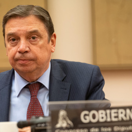 El ministro de Agricultura, Pesca y Alimentación, Luis Planas, el pasado miércoles en el Congreso.