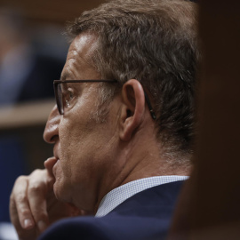 Alberto Núñez Feijóo en el Congreso de la XV Legislatura