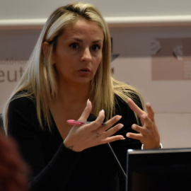 Imagen de archivo de la periodista Paloma Fernández.