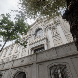 Fachada del Tribunal Supremo, a 10 de octubre de 2022, en Madrid.