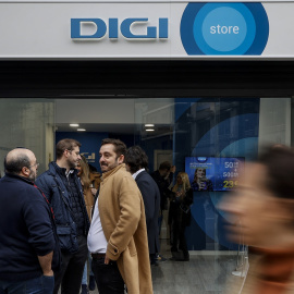 Tienda de la operadora DIGI en Valencia. E.P./Rober Solsona