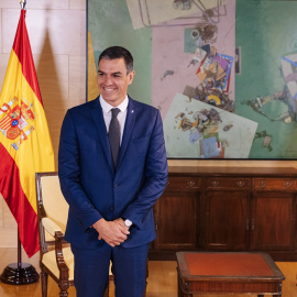 El secretario general del PSOE y presidente del Gobierno en funciones, Pedro Sánchez, en el Congreso de los Diputados, a 4 de octubre de 2023, en Madrid
