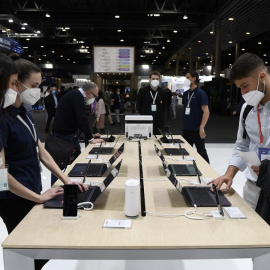 El Mobile World Congress 22, que vuelve a celebrarse en la ciudad de Barcelona.